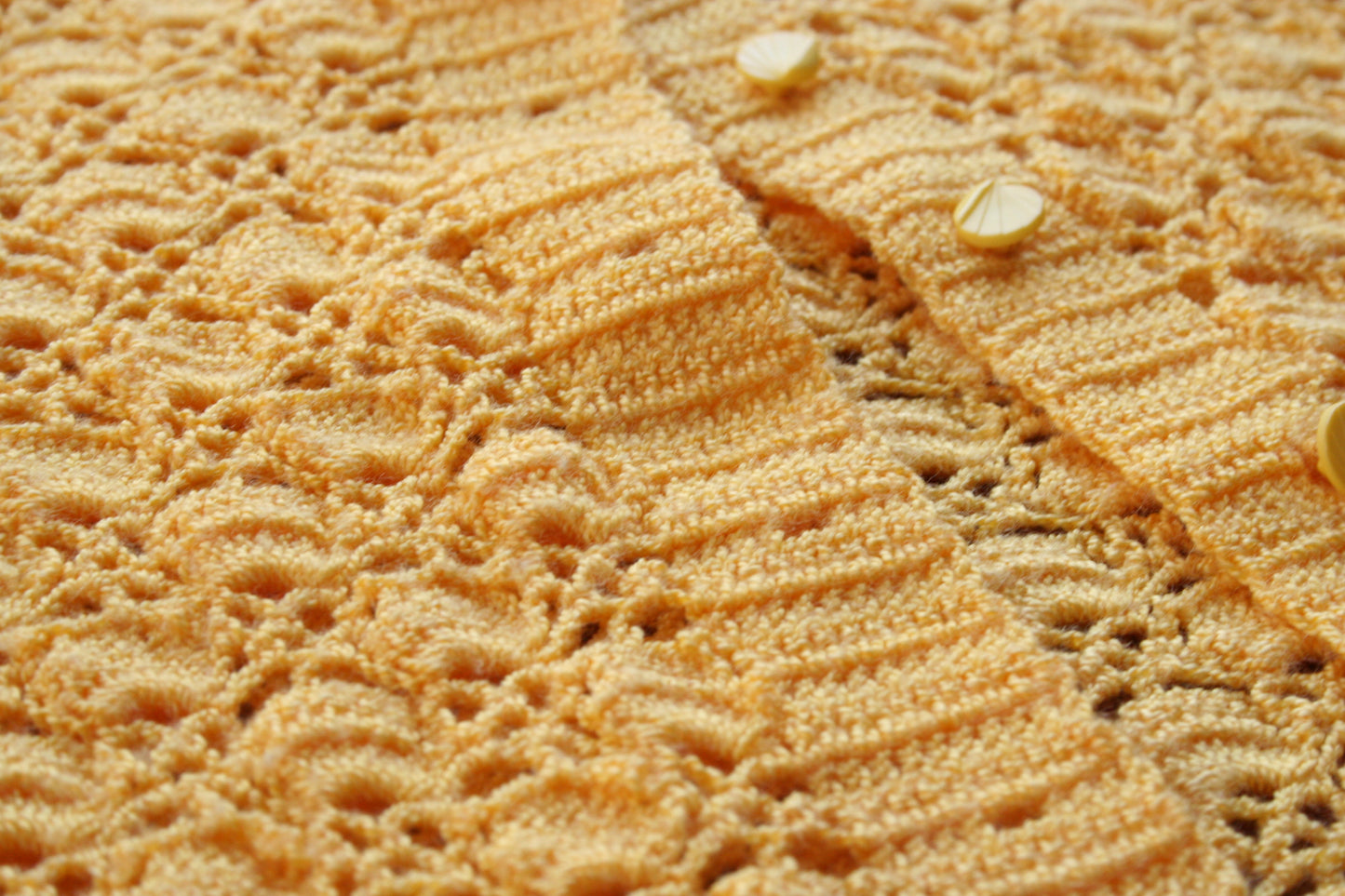 Detail of the crochet stitch pattern