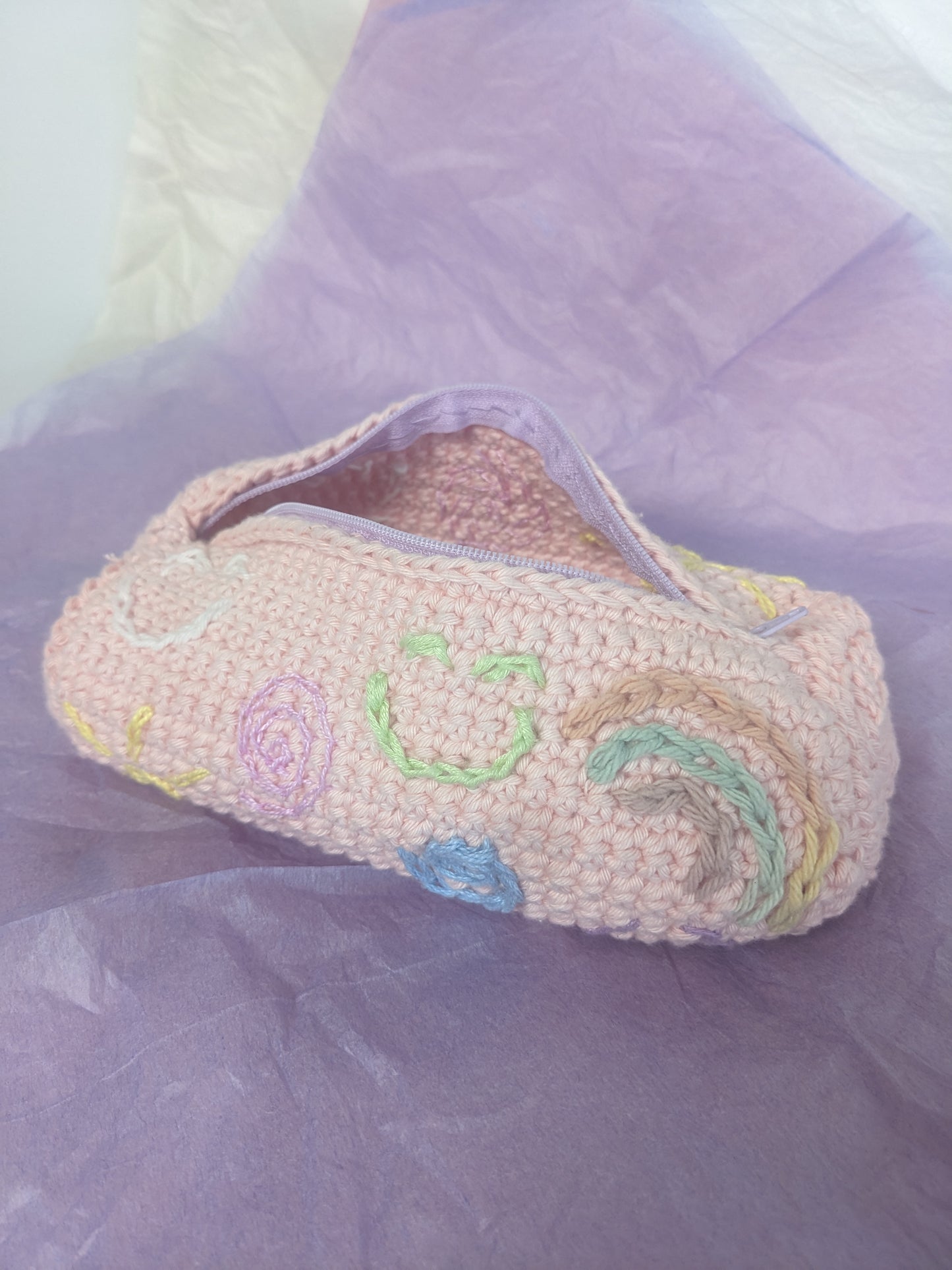 Crochet pattern PDF: Doodle Pouch