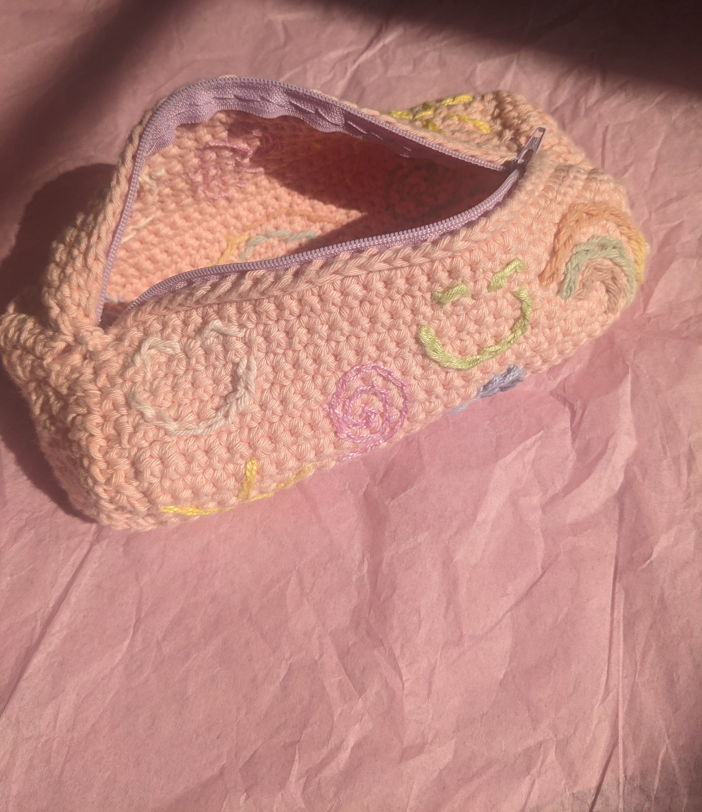 Crochet pattern PDF: Doodle Pouch