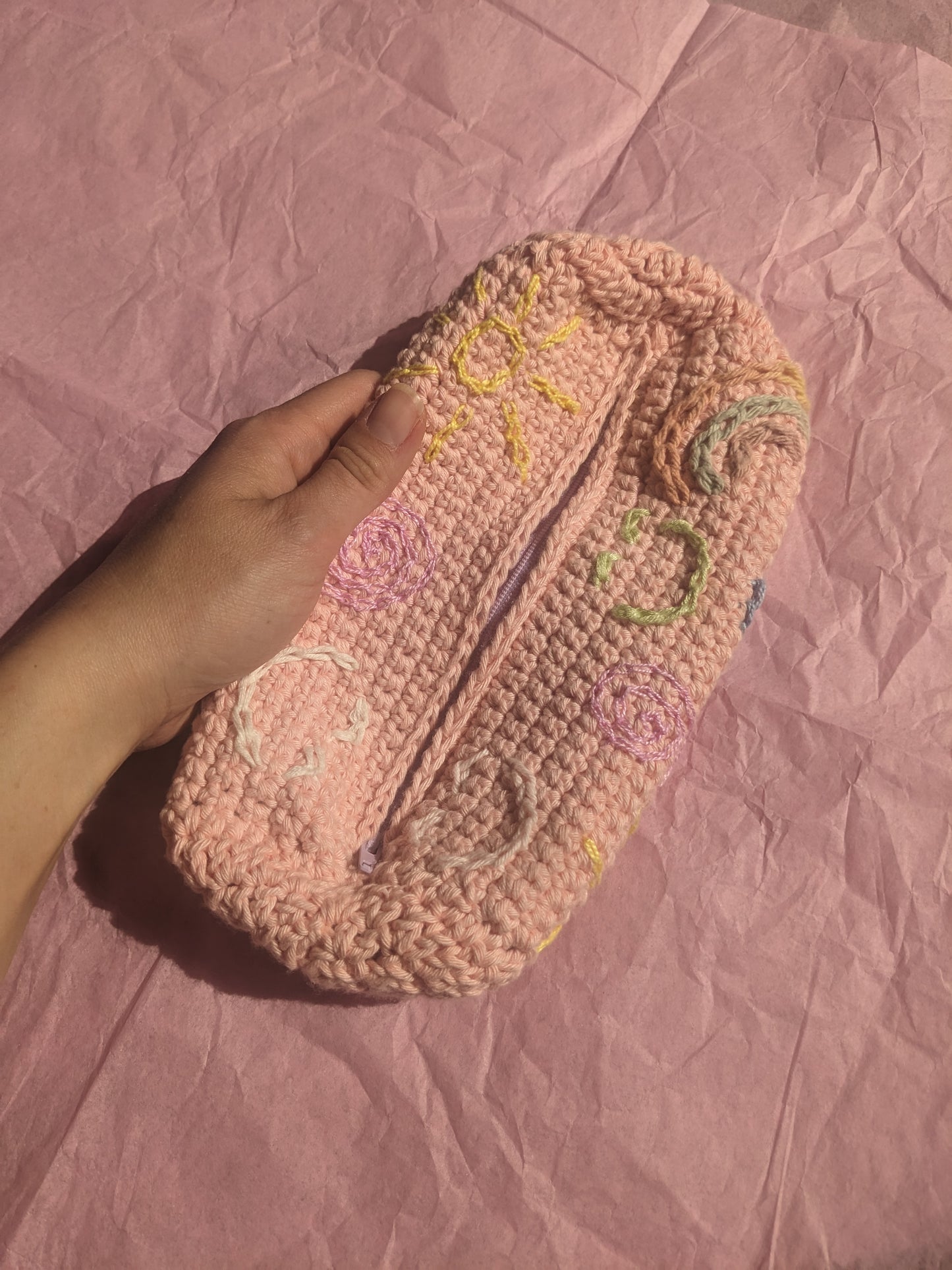 Crochet pattern PDF: Doodle Pouch