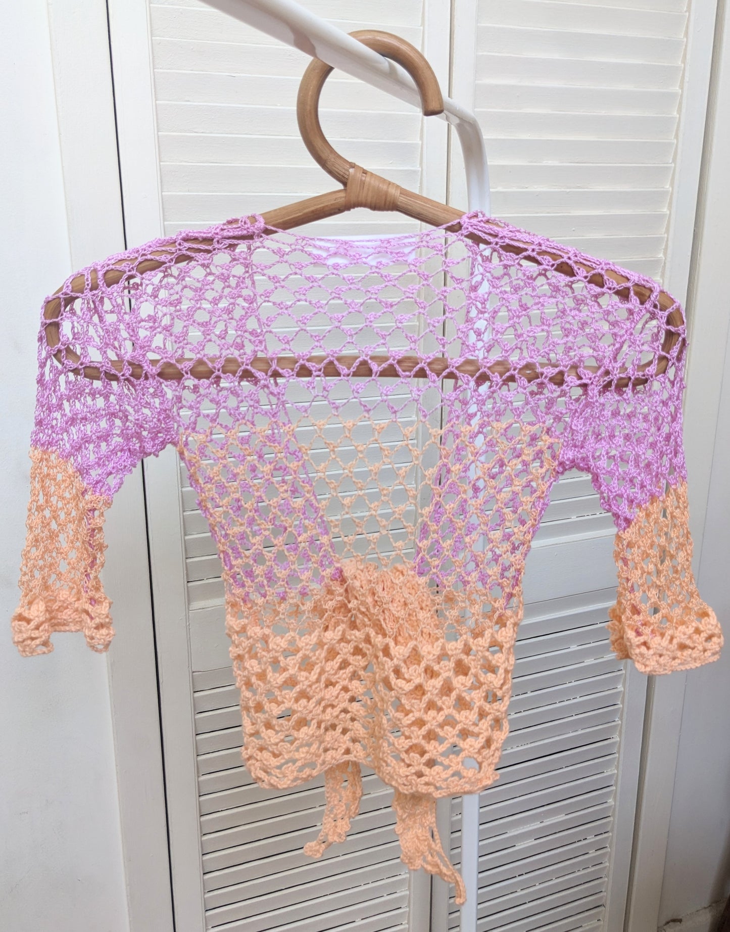 Sirena Crochet Top: Dawn 